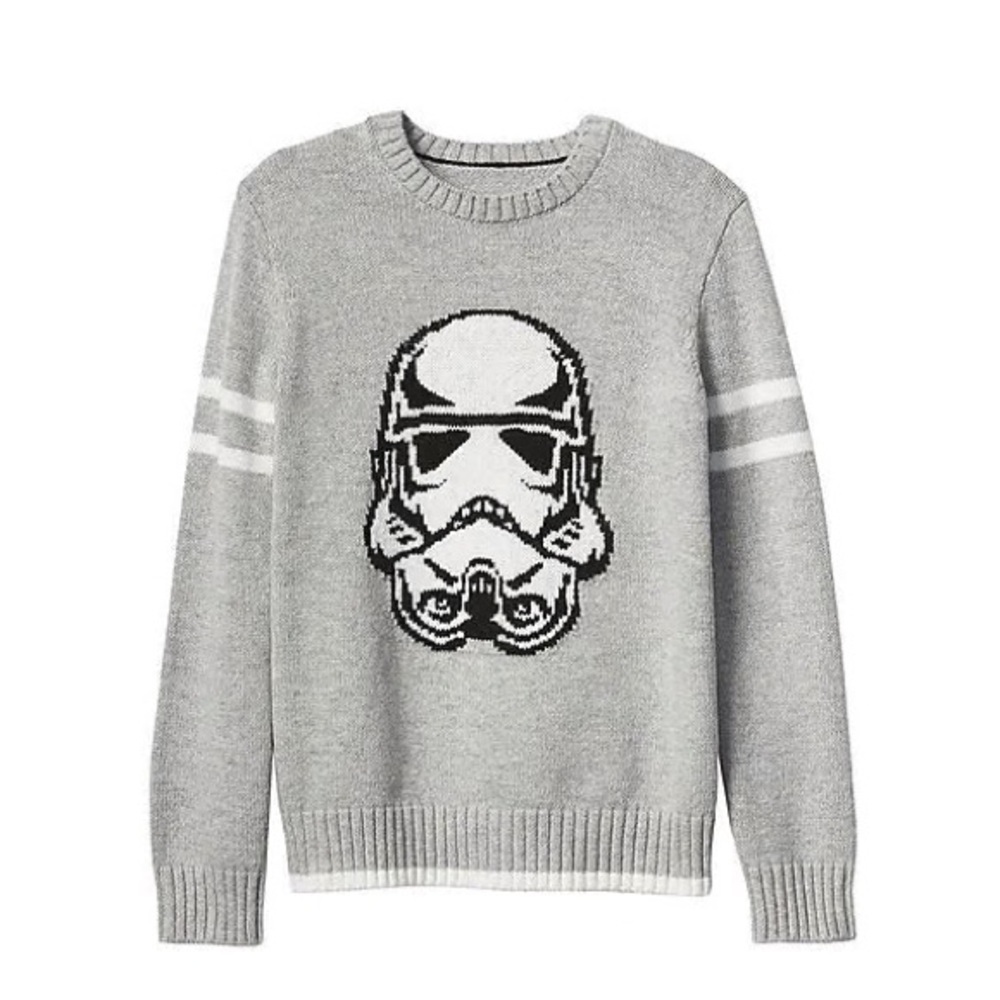 GAP | Boys Grey Mad Engine Star Wars™ Intarsia
Sweater
